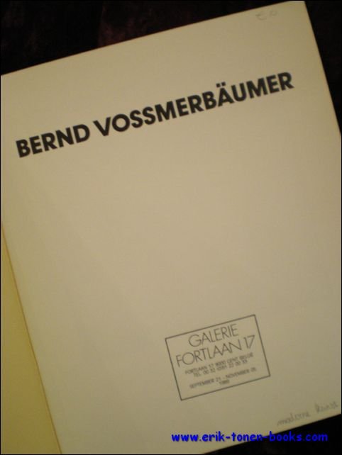 LESAFFRE, Micheline; - BERND VOSSMERBAUMER,