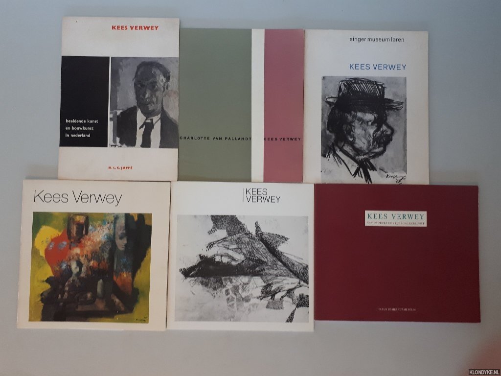 Diverse auteurs - 6 publicaties over Kees Verwey