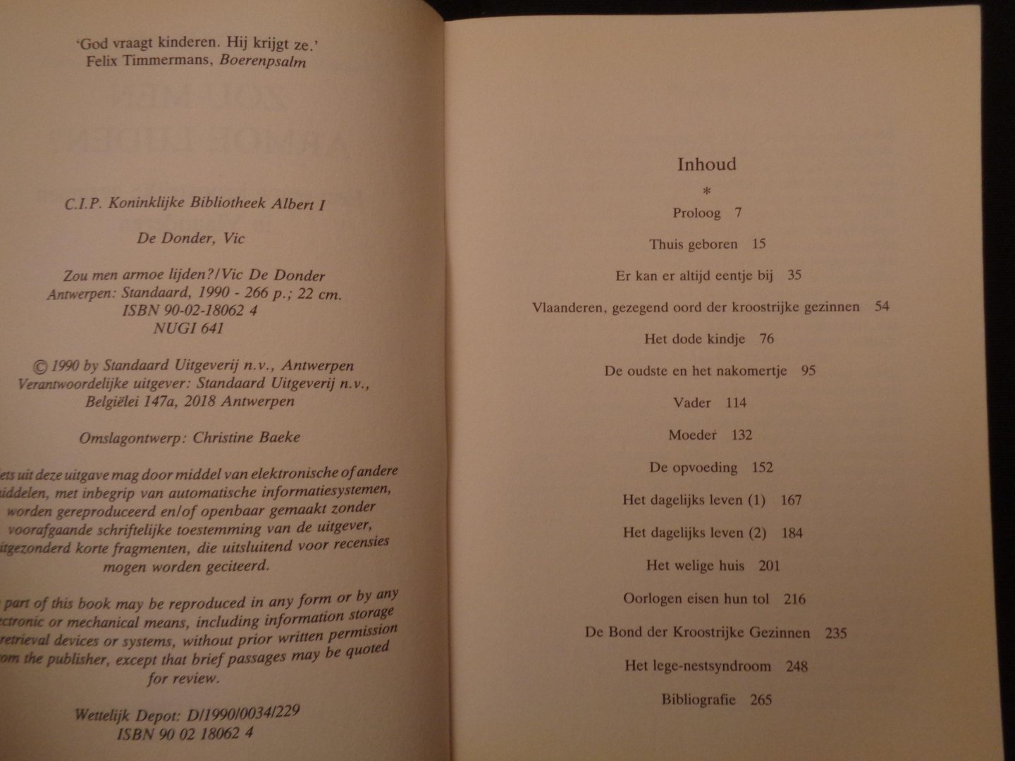 vic de donder - Zou men armoe lijden