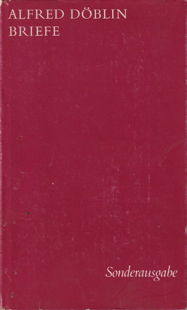 Döblin, Alfred - Briefe