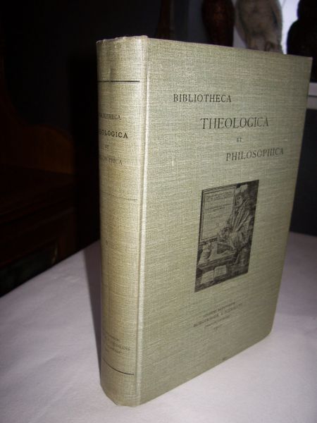 Burgersdijk & Niermans - Catalogus Bibliotheca Theologica et Philosophica. Livres anciens et modernes