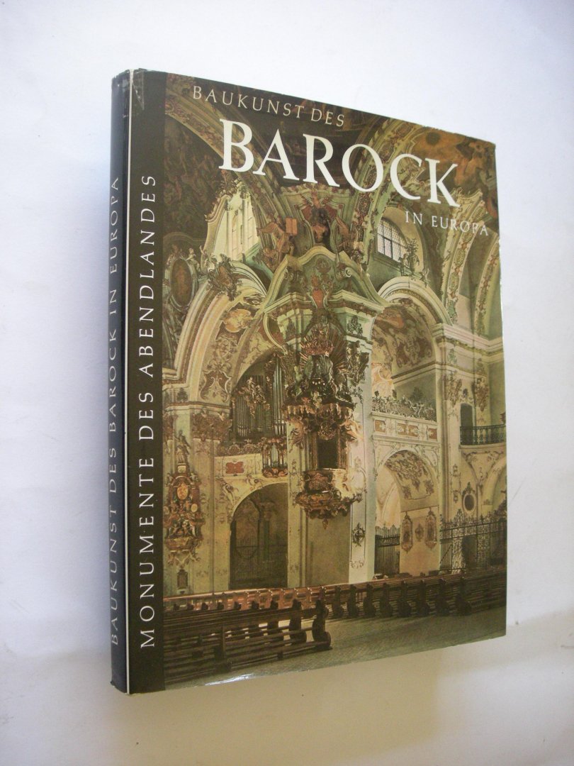 Busch, H. und Lohse, B. / Gerstenerg,K. einl. / Wagner,E., Bilderlauterungen - Baukunst des Barock in Europa.