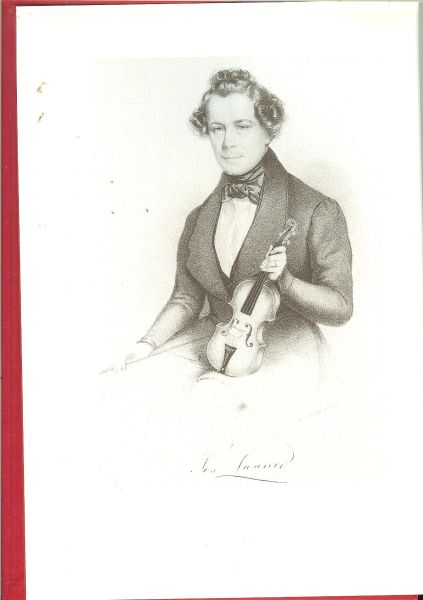 Brusatti  Otto .. Gemeinsam mit Isabella Sommer  foto Lanner mit Geige 1843 - Joseph Lanner: Compositeur, Entertainer & Musikgenie