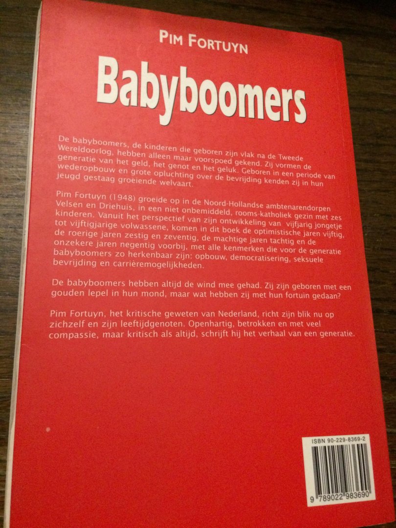 Fortuyn, P. - Babyboomers