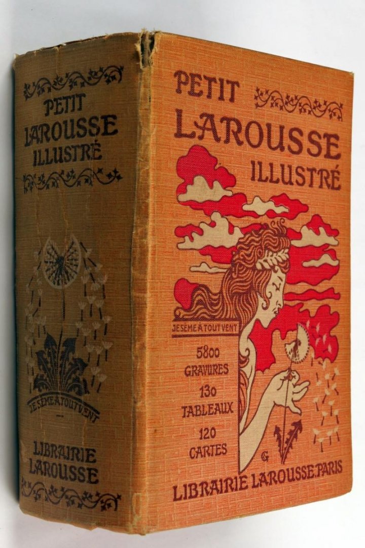 Auge Claude - Petit Larousse Illustre, 5800 Gravures 130 Tableaux 120 Cartes (6 foto's)