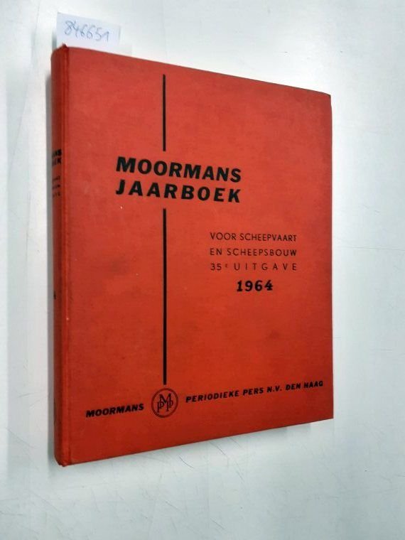 Hubenet, H.: - Moormans Jaarboek voor Scheepvaart  en Scheepsbouw, 35e uitgabe