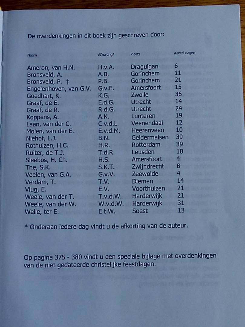 Kees Goedhart, Bert Niehof - Leven door (-) geven / druk 1