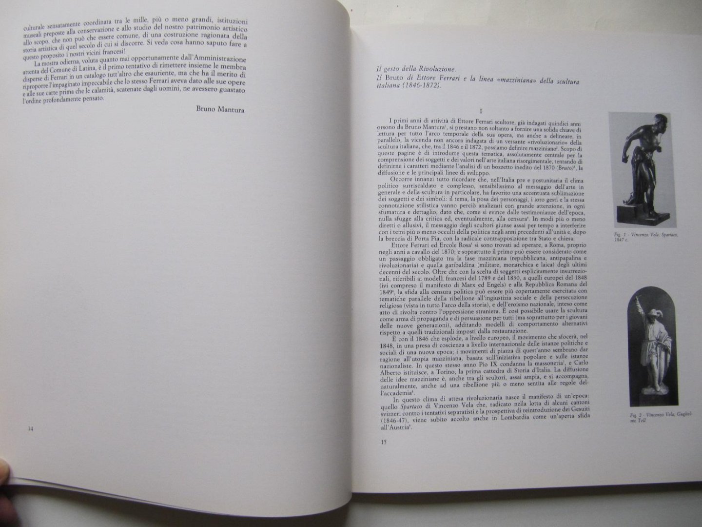 B. Mantura en P.R. Ferraris - Ettore Ferrari 1845 - 1929