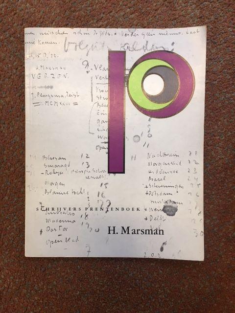 Marsman, H. - Schrijversprentenboek 4