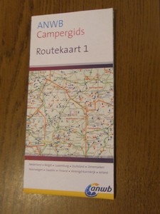 ANWB - ANWB Campergids routekaart 1