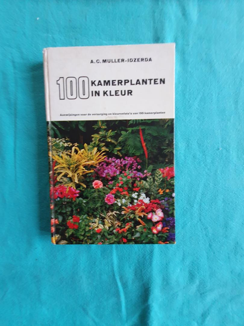 Muller - Idzerda, A.C. - 100 kamerplanten in kleur. Aanwijzingen voor de verzorging en kleurenfoto's van 100 planten