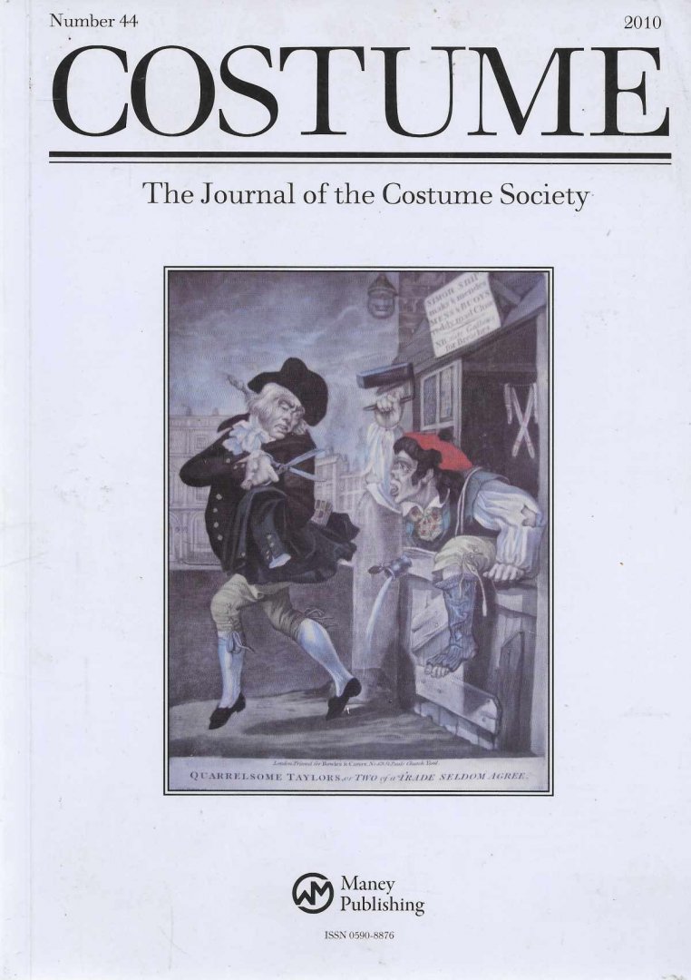 Diversen - Costume  The Journal of the Costume Society Number 44