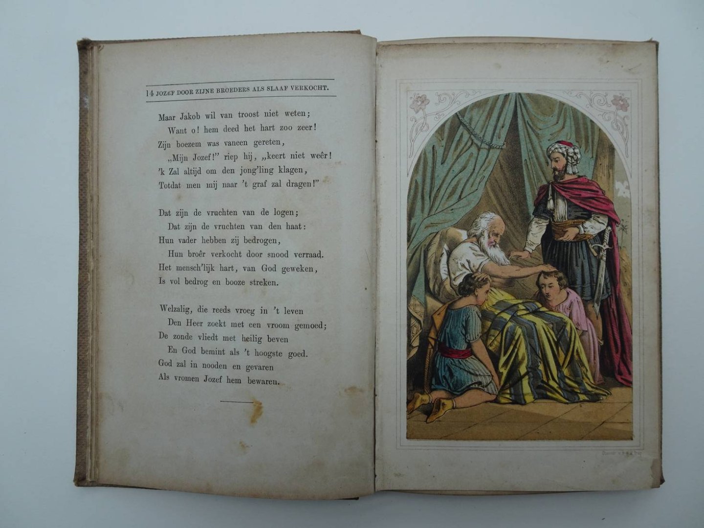 Liefde, J. de. - De geschiedenis van Jozef, voor kinderen berijmd in twaalf zangen.