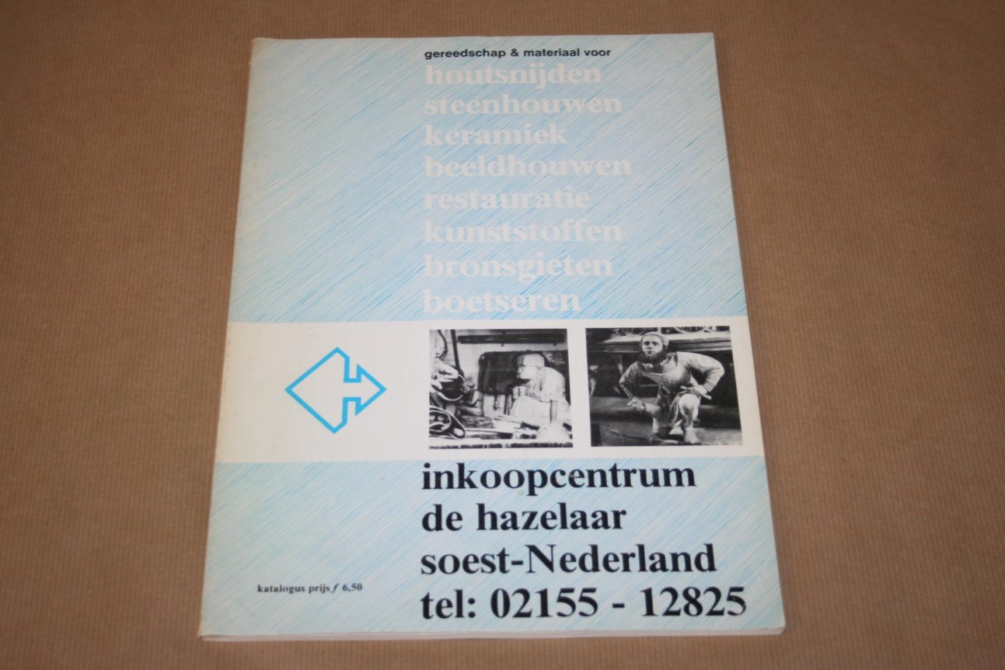  - Gereedschap & materiaal voor  houtsnijden, steenhouwen, keramiek, beeldhouwen, restauratie, kunststoffen, bronsgieten, boetseren