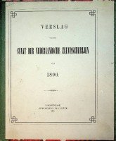 Collectief - Verslag van den Staat der Nederlandsche Zeevisscherijen over 1890