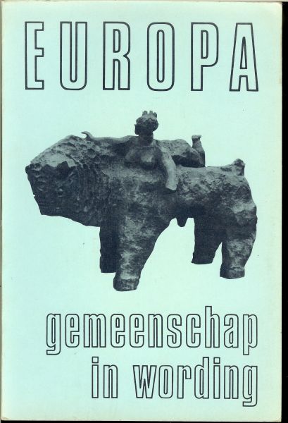 Cuyckens, J .. Omslag en typografie  J. Gruwet - Europa. Gemeenschap in wording .