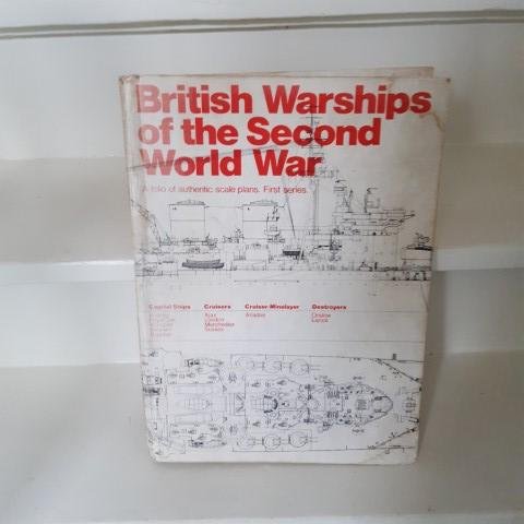 RAVAN, ALAN / ROBERTS, JOHN - British warships of the Second World War. A folio of authentic scale drawings.