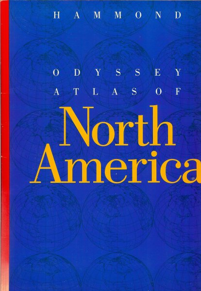 Hammond - Odyssey atlas of North America