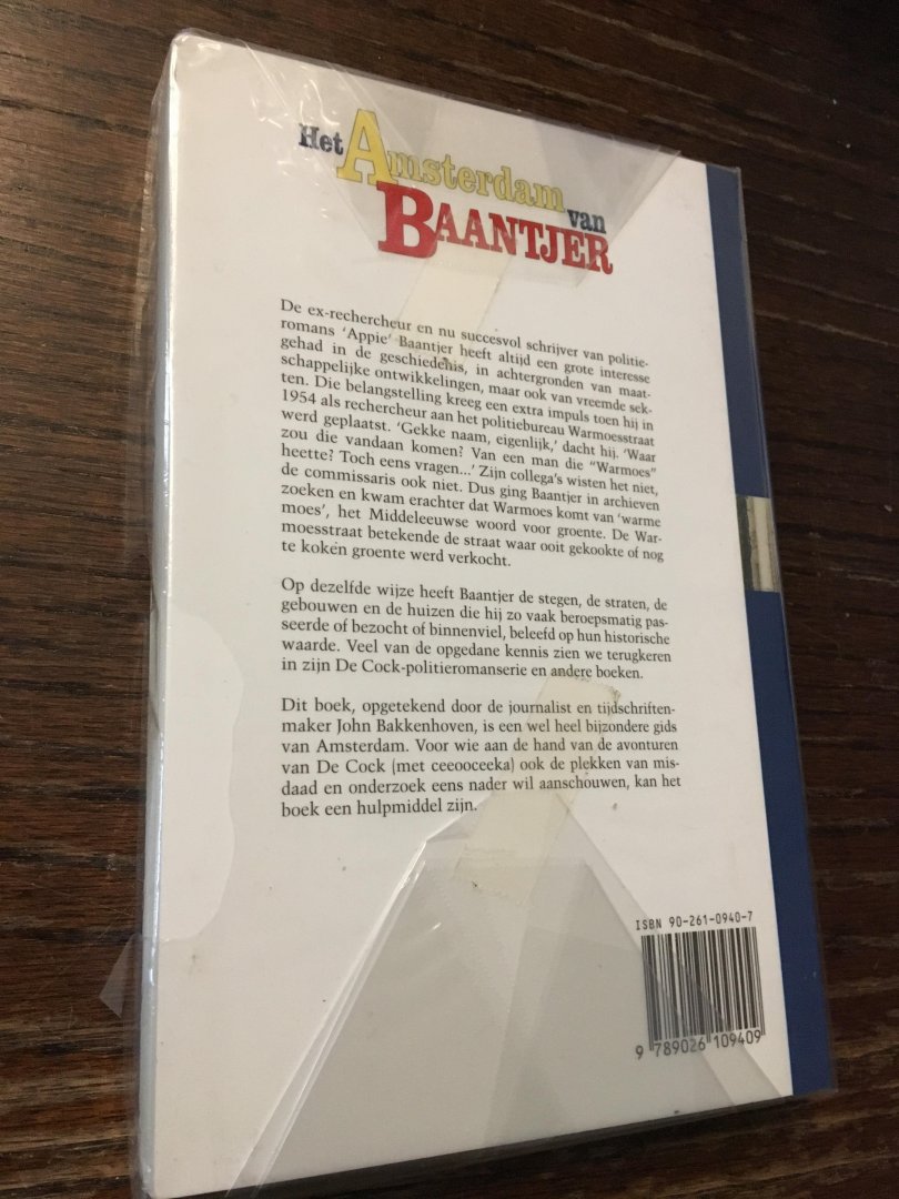 John Bakkenhoven - Het Amsterdam van Appie Baantjer