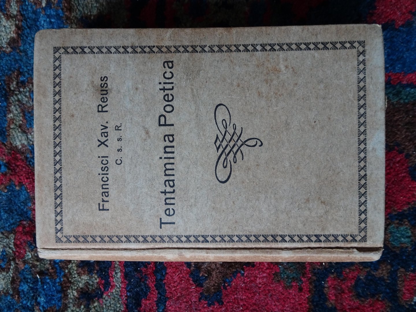 Reuss, Franciscus Xaverius - TENTAMINA POETICA