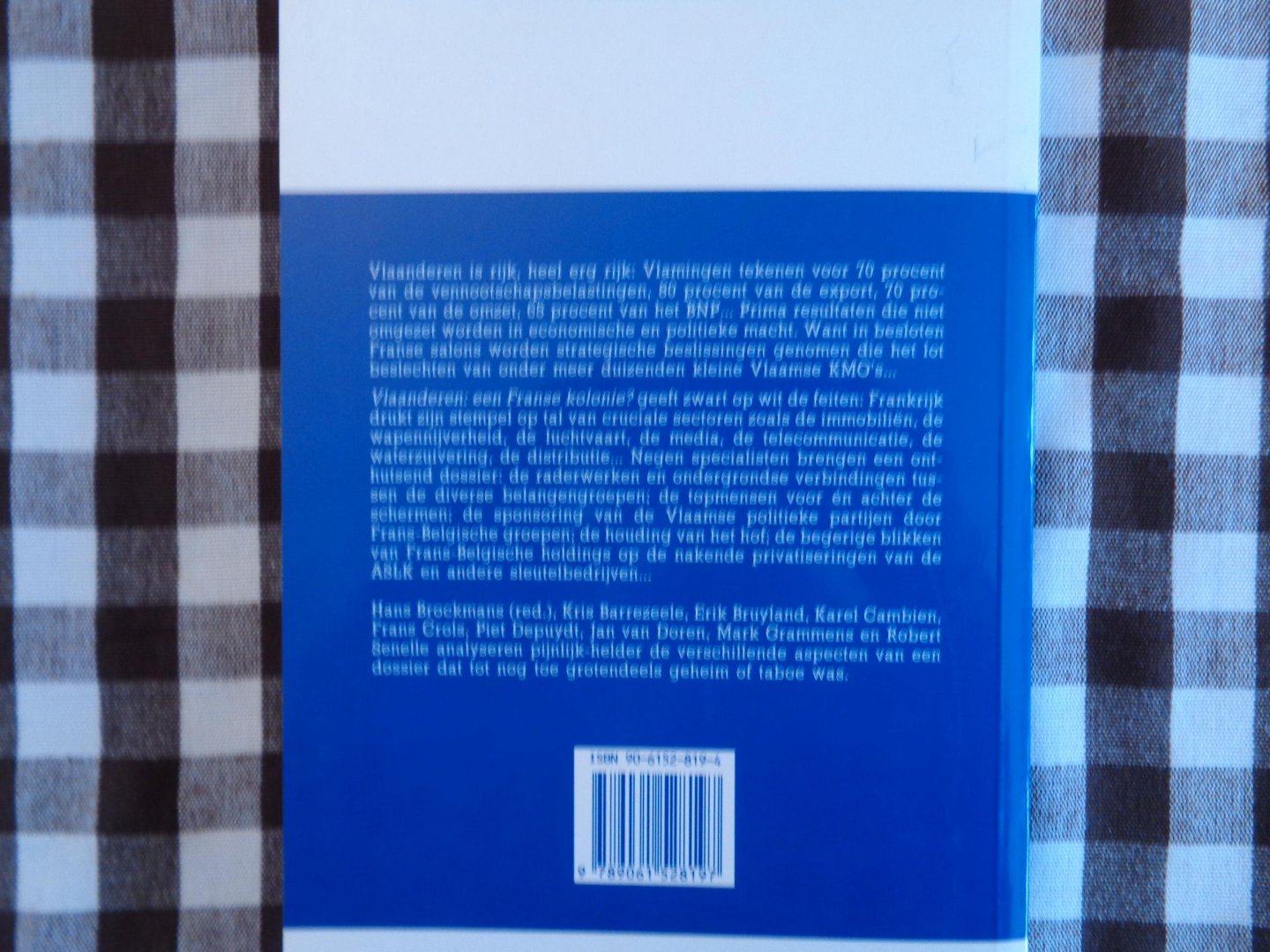 hans - Vlaanderen een franse kolonie / druk 1