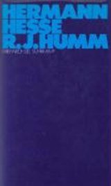 Hesse, H: Briefwechsel Hesse Humm
