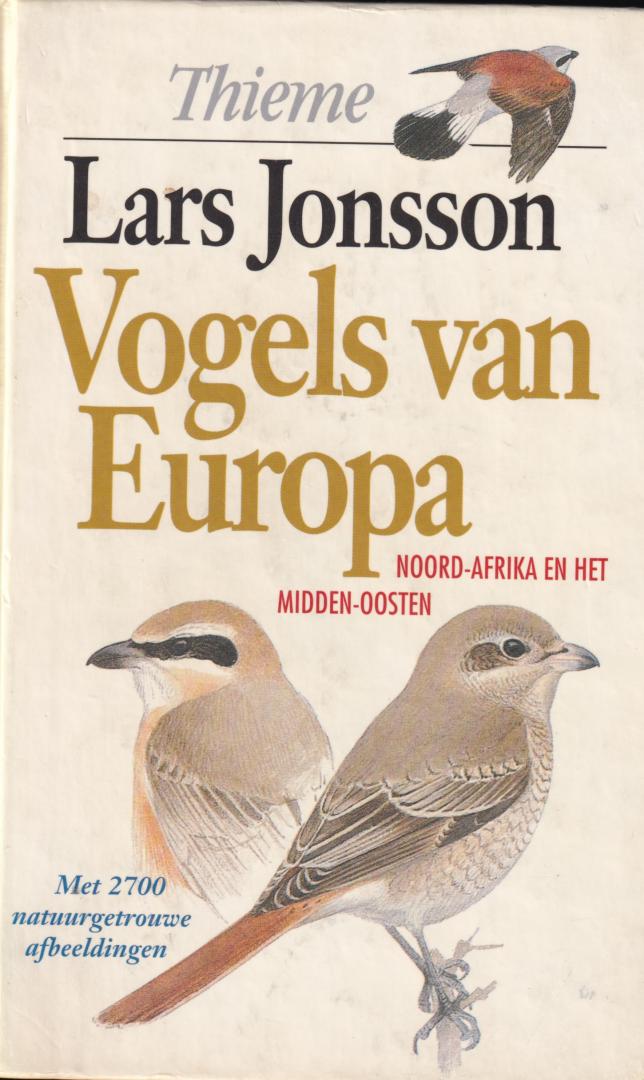 Jonsson, Lars (ds1300) - Vogels van Europa Noord-Afrika en het Midden-Oosten