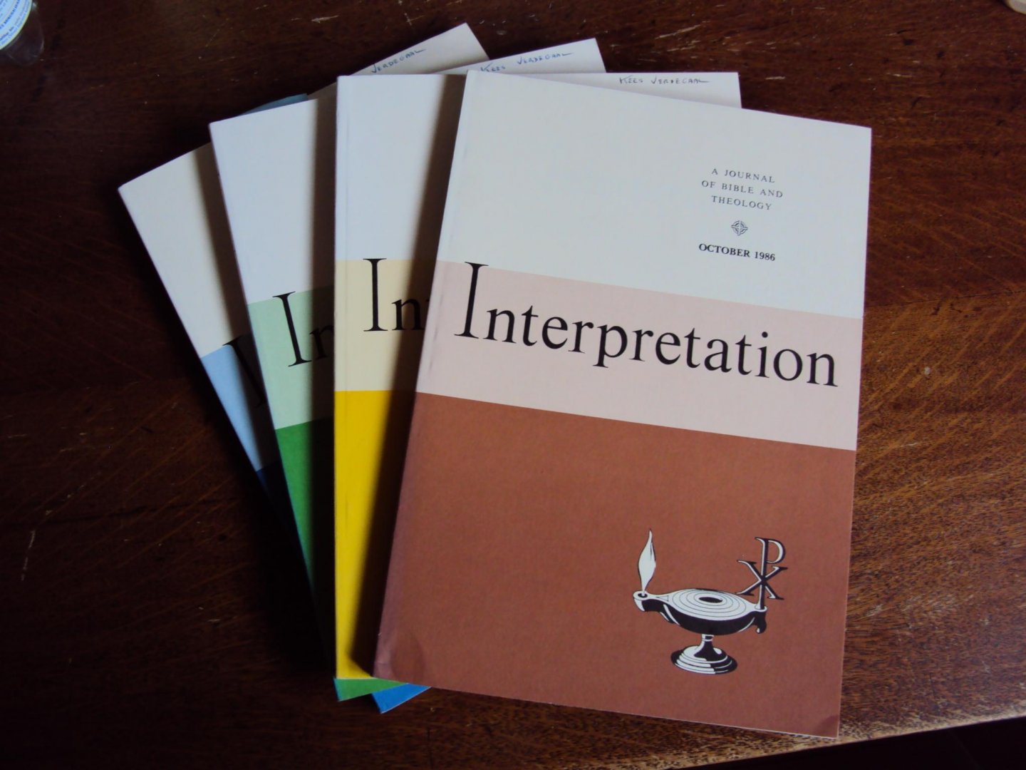 - Interpretation. A Journal of Bible and Theology, Vol. XL nos. 1-4