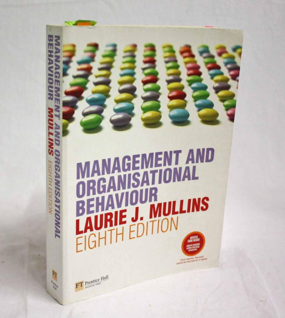 Mullins /  Boddy - Management and organisational behaviour(5 foto's)