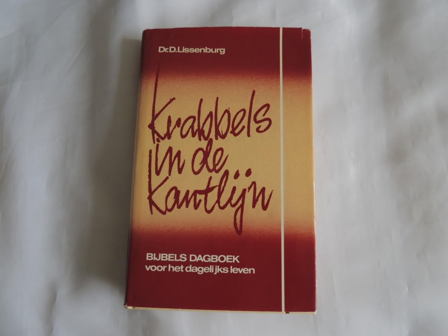 Lissenburg, dr. D. - Krabbels in de kantlijn - bijbels dagboek