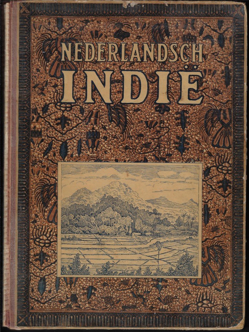 Colijn, H. (voorwoord) - Nederlandsch Indië. Platenatlas met korten beschrijvenden tekst met bijbehorend bijblad van het plaatwerk Nederlandsch Indie