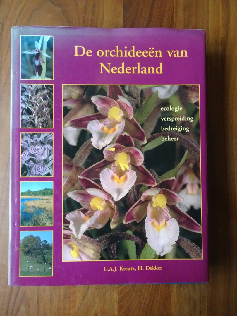 Kreutz, C.A.J. & H. Dekker. - De orchideeën van Nederland. Ecologie- verspreiding- bedreiging- beheer.