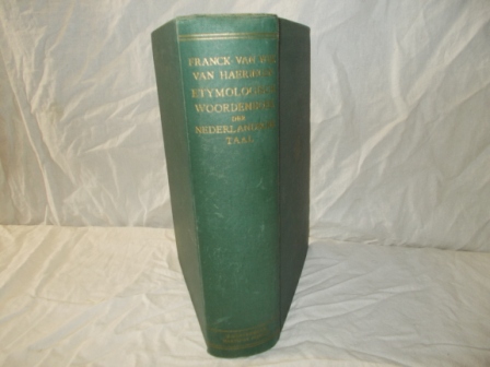 Wijk, dr. N. van - Franck's etymologisch woordenboek der Nederlandsche taal