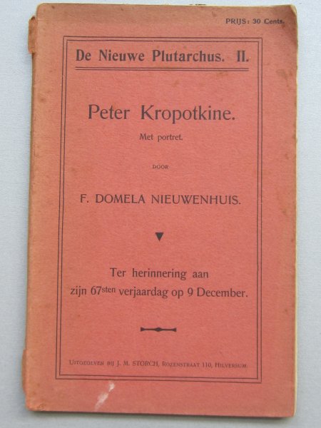 Nieuwenhuis, F. Domela - Peter Kropotkine