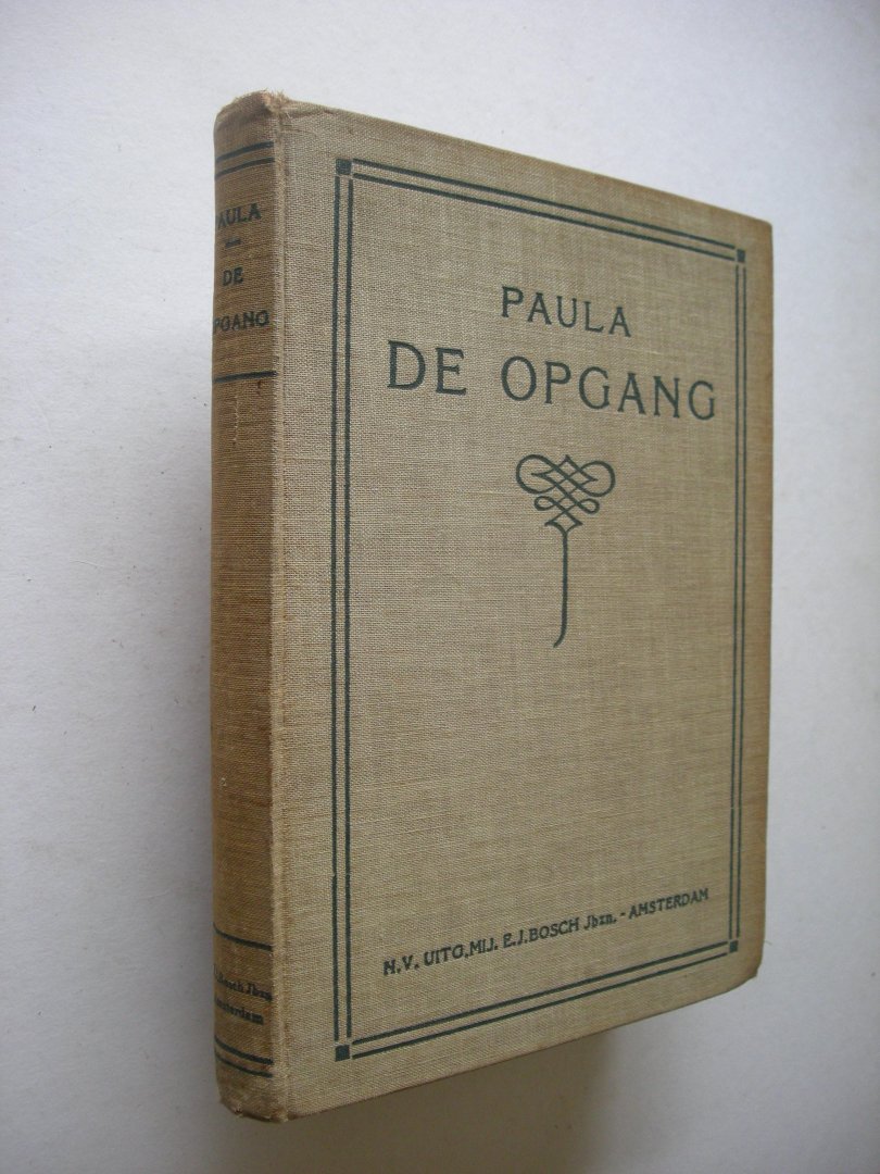 Paula - De opgang (naar een Duitsch verhaal)