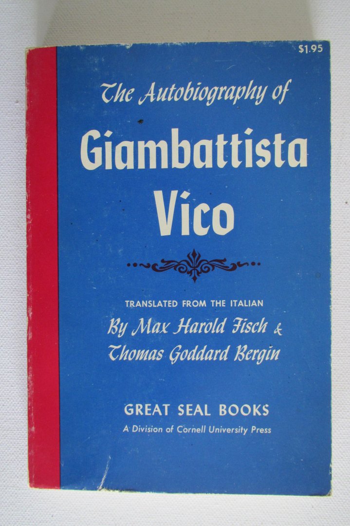 Vico, Giambattista - Autobiography of Giambattista Vico