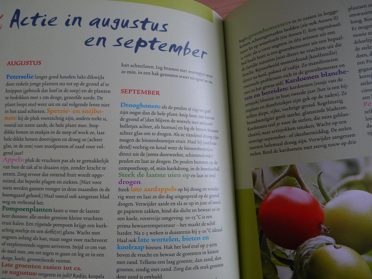 Huisken, A. - Van het land / genieten van een groener leven