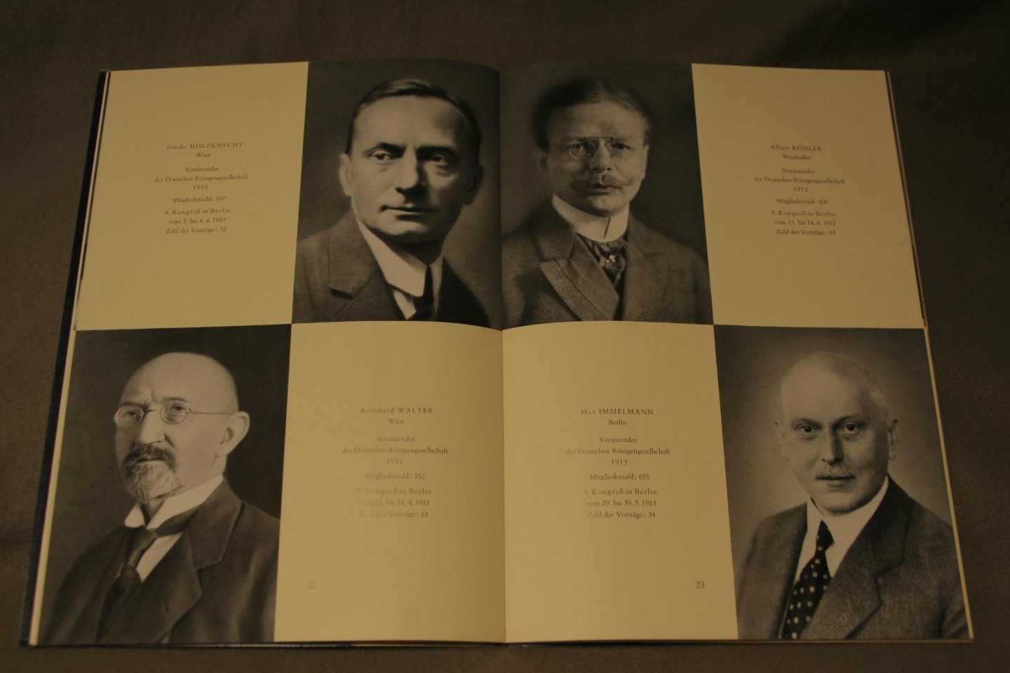 Grössel, Marten - Festschrift 50 Jahre Deutsche Röntgengesellschaft 1905-1950