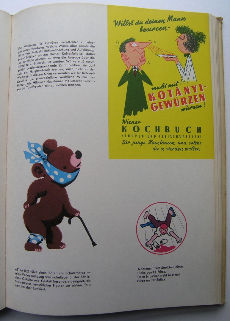 Feldner, Fritz - Wunderliches Werbarium - Die Werbung in der Karikatur