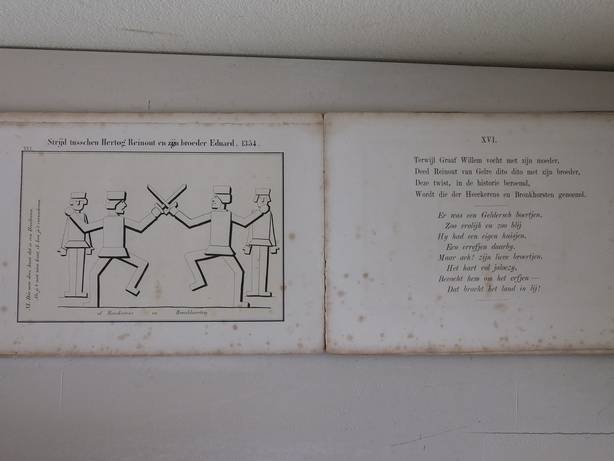 Lennep, J. van, & Compagnie. - Tafereelen uit de geschiedenis des vaderlands, tot nut van groot en klein; vermakelijk voorgesteld. Aanvangende met de komst der Batavieren en eindigende als het uit is.