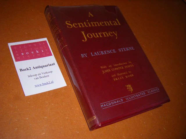 Sterne, Laurence - A sentimental Journey. With an introduction by John Cowper Powys