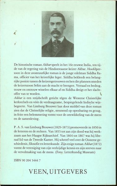 Limburg Brouwer, P.A.S. Van - Akbar .. een Oosterse roman