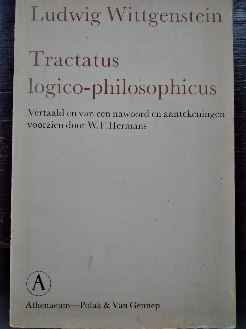 Ludwig Wittgenstein - Tractaus logico-philosophicus (vertaling W.F. Hermans)