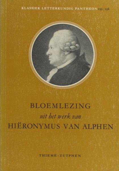 Alphen, Hiëronymus van. - Bloemlezing.