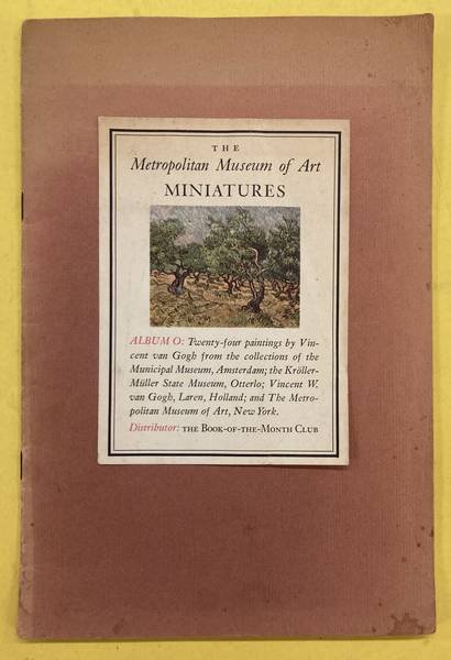 GOGH, VINCENT VAN - METROPOLITAN MUSEUM OF ART MINIATURES. - Album 0. Twenty-four painting by Vincent van Gogh.