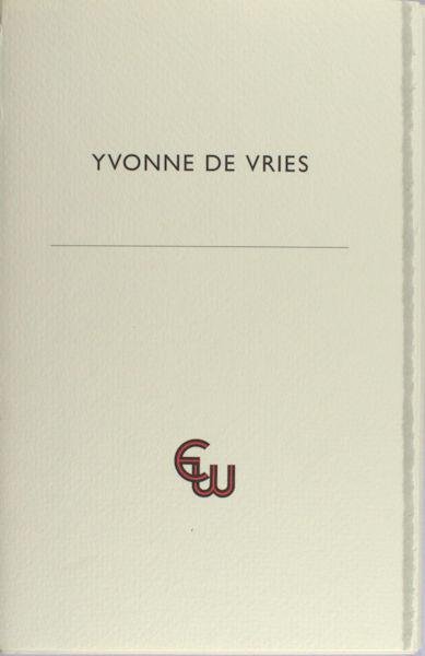 Vries, Yvonne de. - Negen etsen exlibris en gelegenheidsgrafiek.
