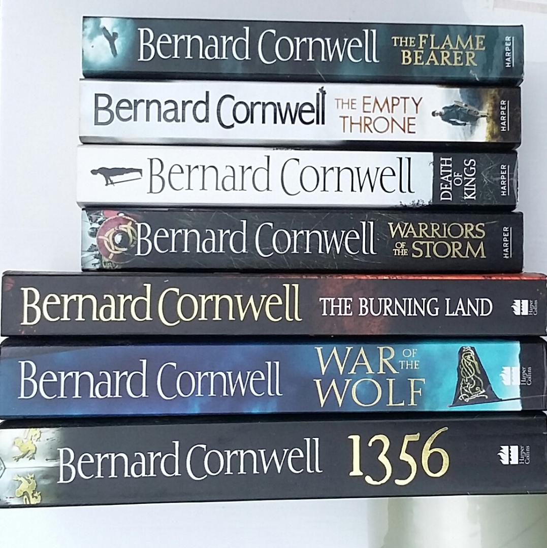 Cornwell, Bernard - 12 titels: historische romans (zie Extra)