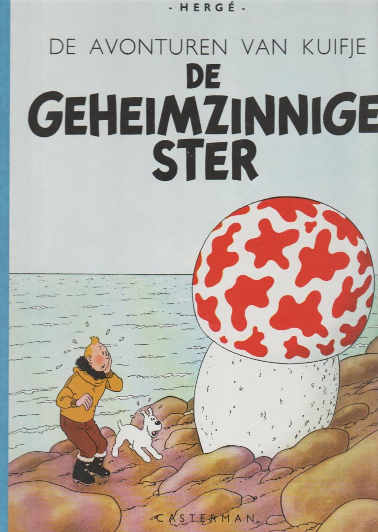 Hergé - Kuifje de geheimzinnige ster facsimile