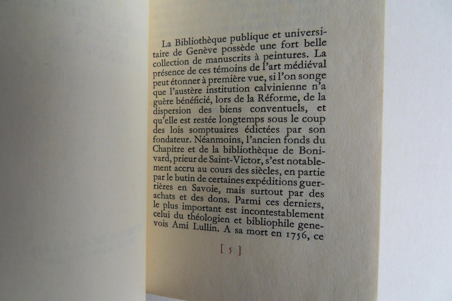 Monnier, Philippe M. (explication de ce tirage). - Calendrier du Quinzieme siecle. - Un livre d`heures de la bibliotheque de Genève et son calendrier.