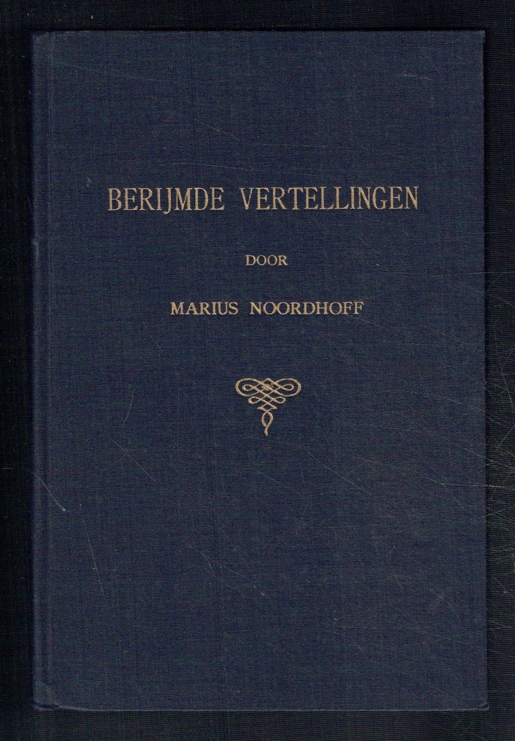 Noordhoff, Marius - Berijmde vertellingen